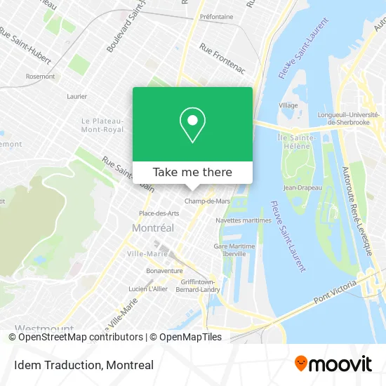 Idem Traduction map