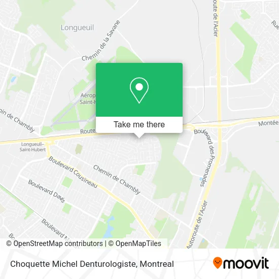 Choquette Michel Denturologiste map