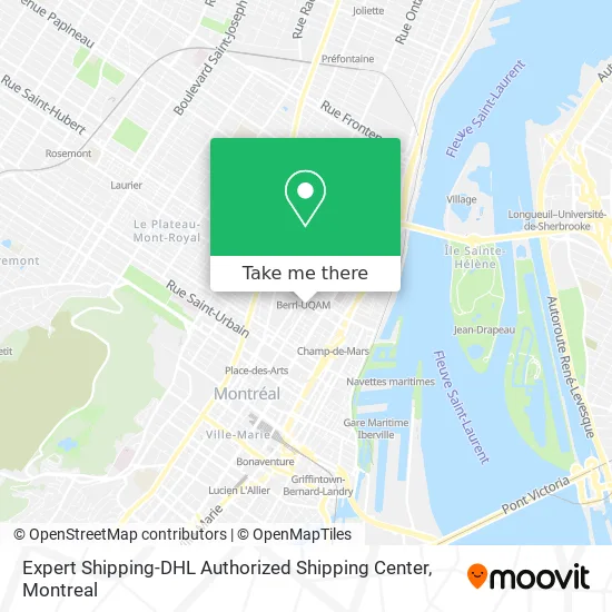Expert Shipping-DHL Authorized Shipping Center map