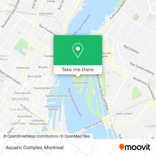 Aquatic Complex map