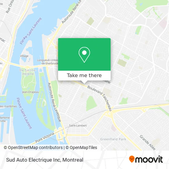 Sud Auto Electrique Inc map