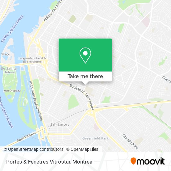 Portes & Fenetres Vitrostar map