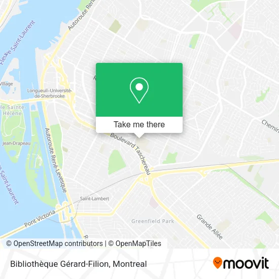 Bibliothèque Gérard-Filion map