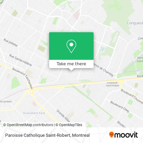 Paroisse Catholique Saint-Robert map