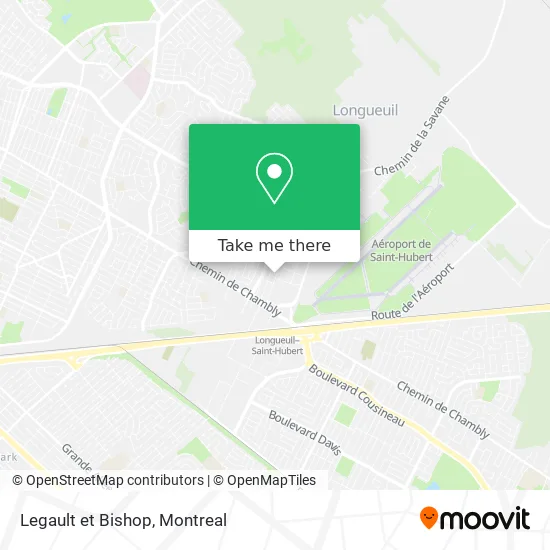 Legault et Bishop map