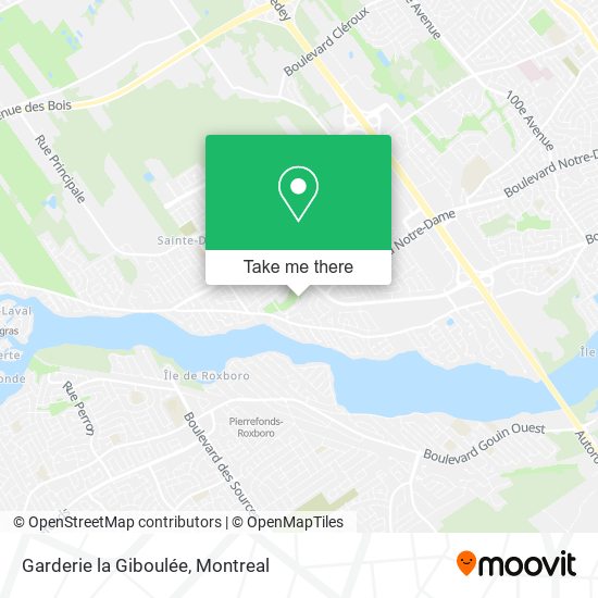 Garderie la Giboulée map