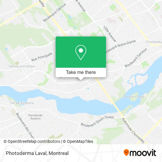 Photoderma Laval map