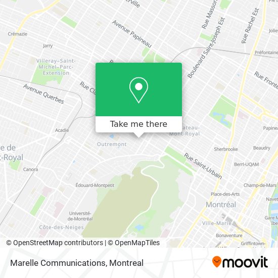 Marelle Communications map