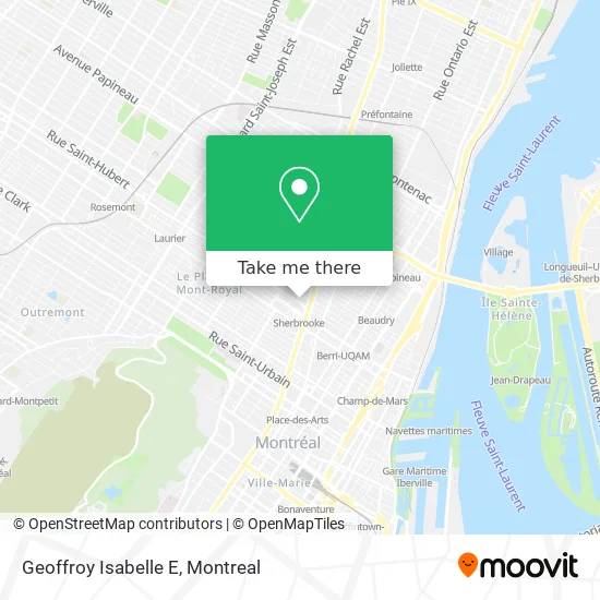 Geoffroy Isabelle E map