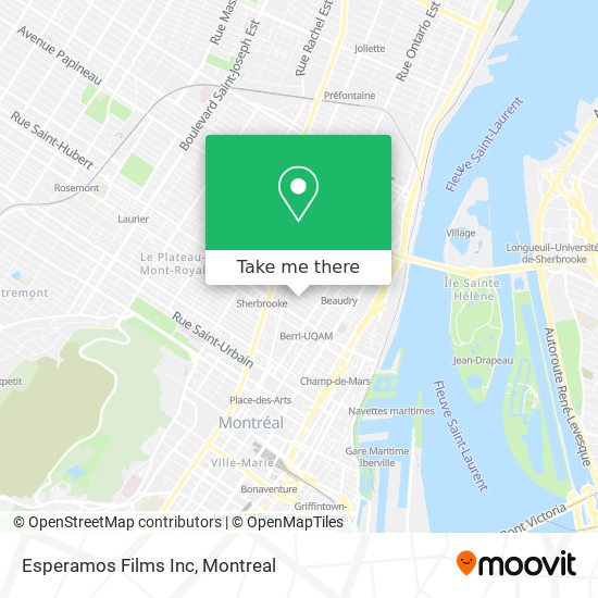 Esperamos Films Inc map