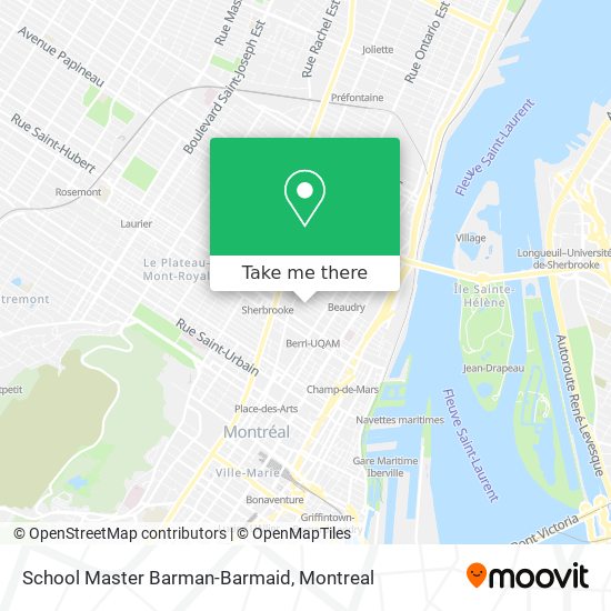 School Master Barman-Barmaid map