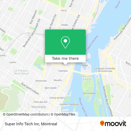 Super Info Tech Inc map