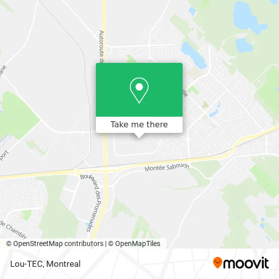 Lou-TEC map