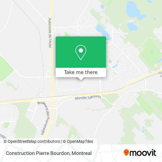 Construction Pierre Bourdon map