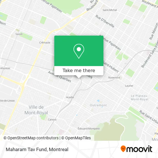 Maharam Tav Fund map