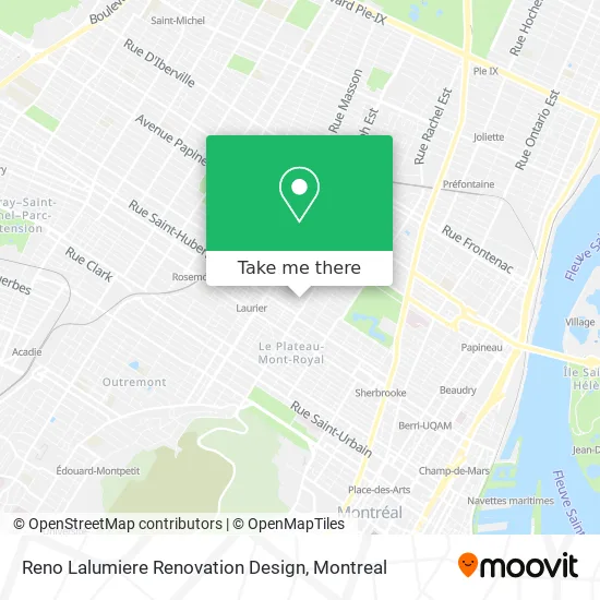 Reno Lalumiere Renovation Design map