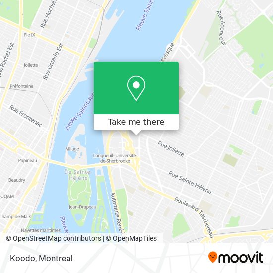 Koodo map