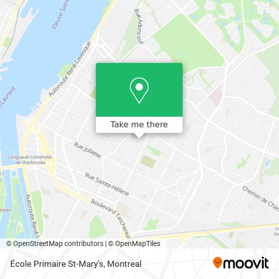 École Primaire St-Mary's map