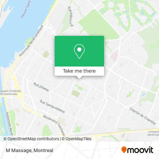 M Massage map