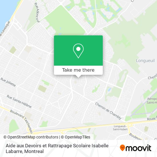 Aide aux Devoirs et Rattrapage Scolaire Isabelle Labarre map