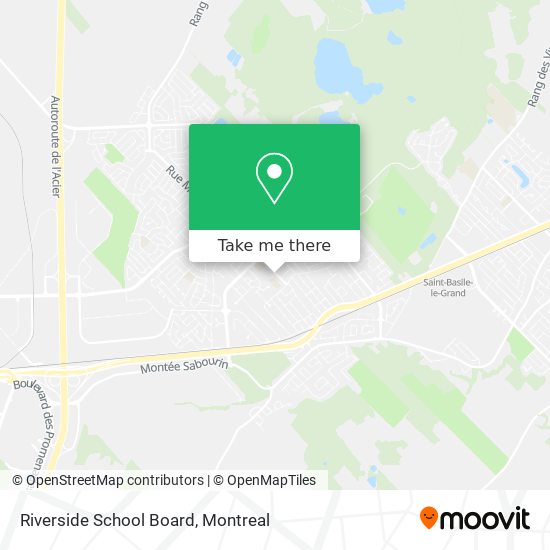 Riverside School Board map