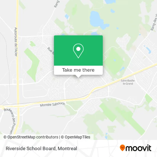 Riverside School Board map