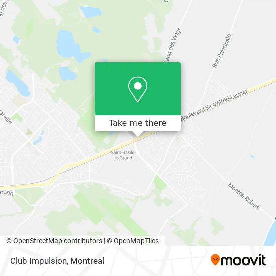 Club Impulsion map