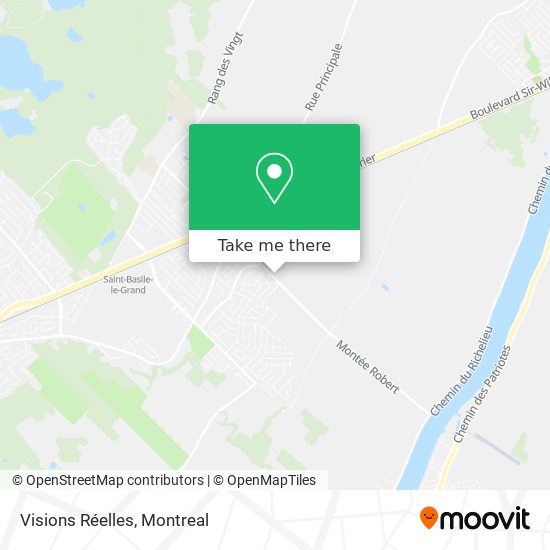 Visions Réelles map