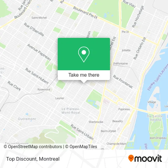 Top Discount map