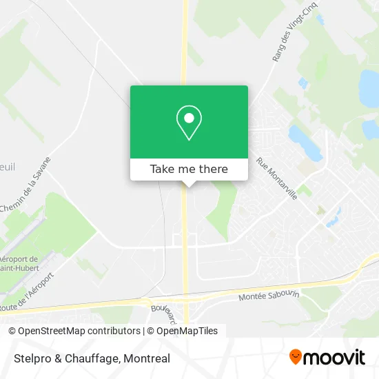 Stelpro & Chauffage map