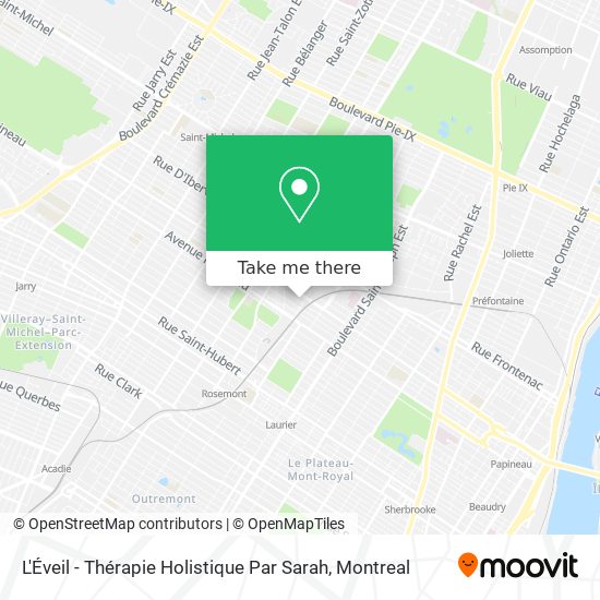 L'Éveil - Thérapie Holistique Par Sarah map