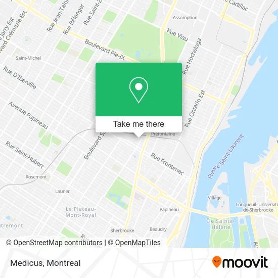 Medicus map