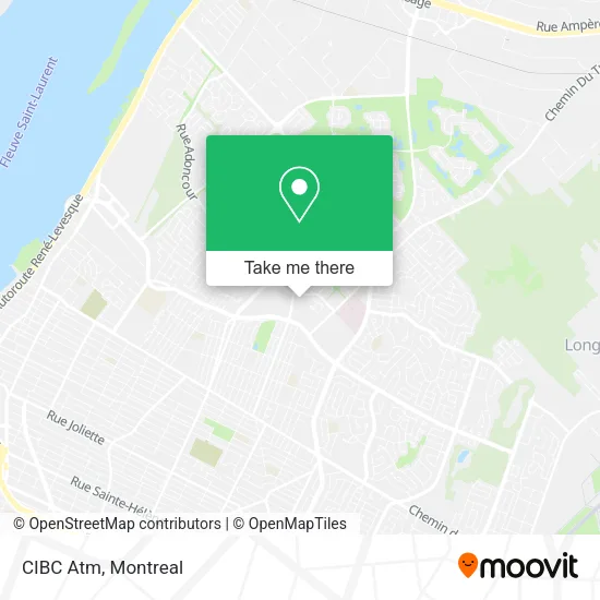 CIBC Atm map