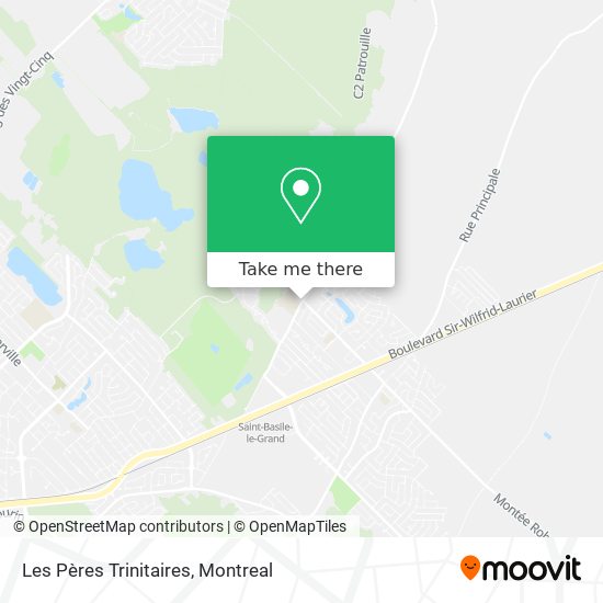 Les Pères Trinitaires map