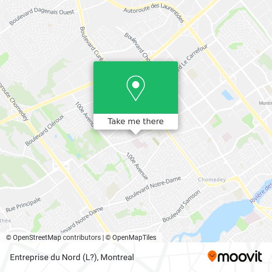 Entreprise du Nord (L?) map