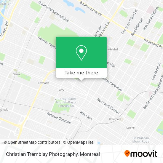 Christian Tremblay Photography map