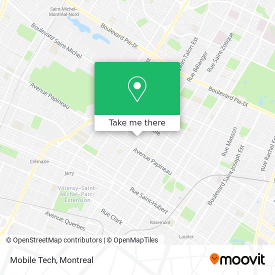 Mobile Tech map