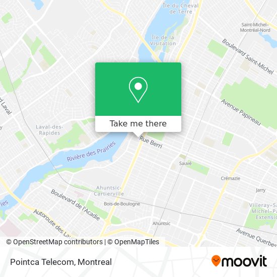 Pointca Telecom map