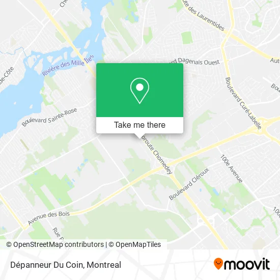 Dépanneur Du Coin map