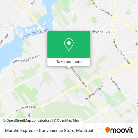 Marché Express - Convenience Store map
