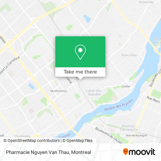 Pharmacie Nguyen Van Thau map