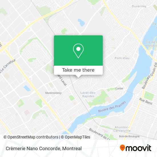Crèmerie Nano Concorde map