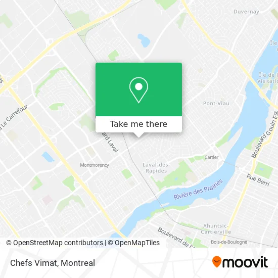 Chefs Vimat map