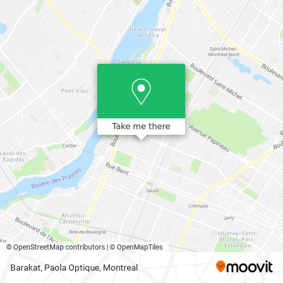 Barakat, Paola Optique map