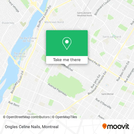 Ongles Celine Nails map