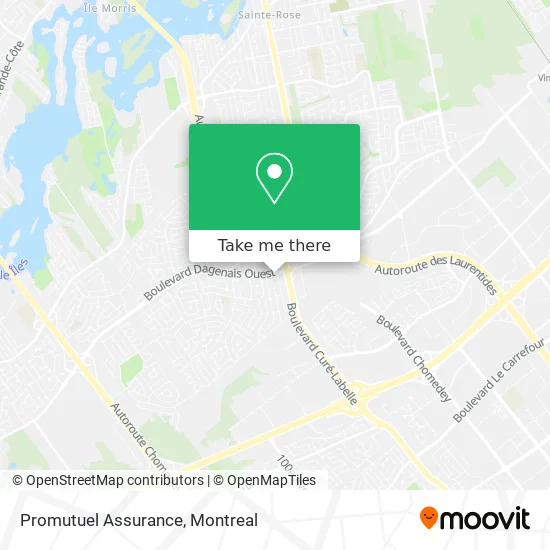 Promutuel Assurance map