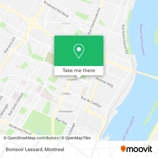 Bonisoir Lessard map