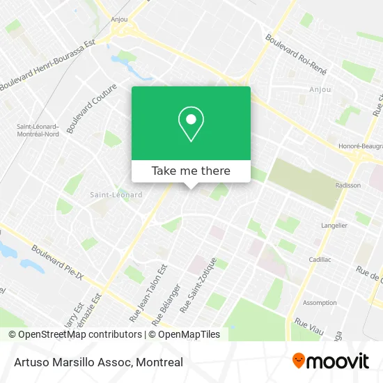 Artuso Marsillo Assoc map