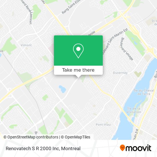 Renovatech S R 2000 Inc map