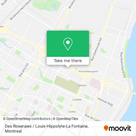 Des Roseraies / Louis-Hippolyte-La Fontaine map